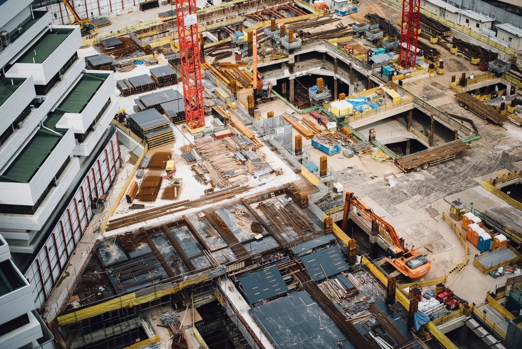 view construction site